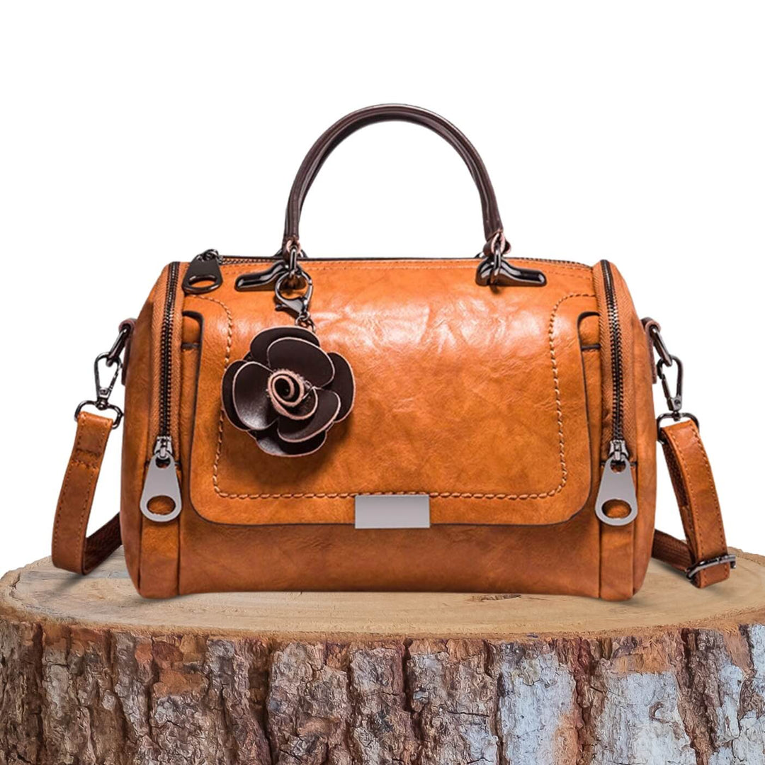 Barbara’s Polished Barrel | Satchel Handbag Gloria Bags