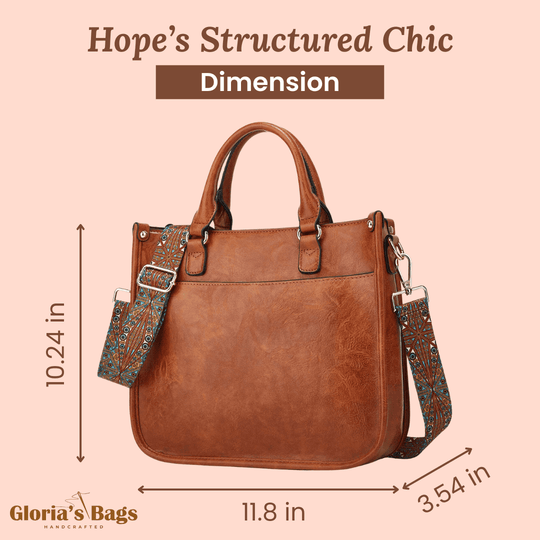 Hope’s Structured Chic| Handbag Gloria Bags