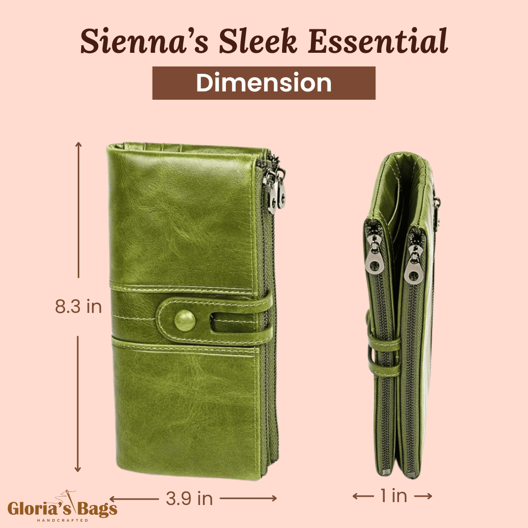 Sienna’s Sleek Essential | Wallet Gloria Bags
