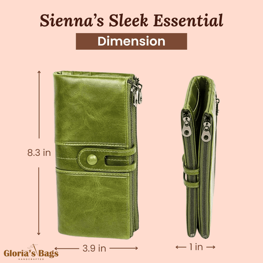 Sienna’s Sleek Essential | Wallet Gloria Bags