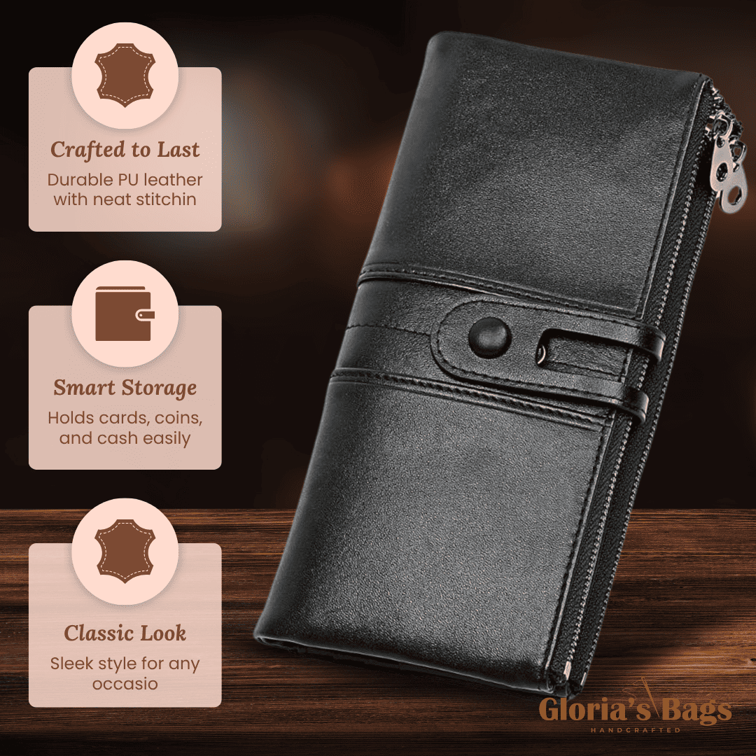 Sienna’s Sleek Essential | Wallet Gloria Bags