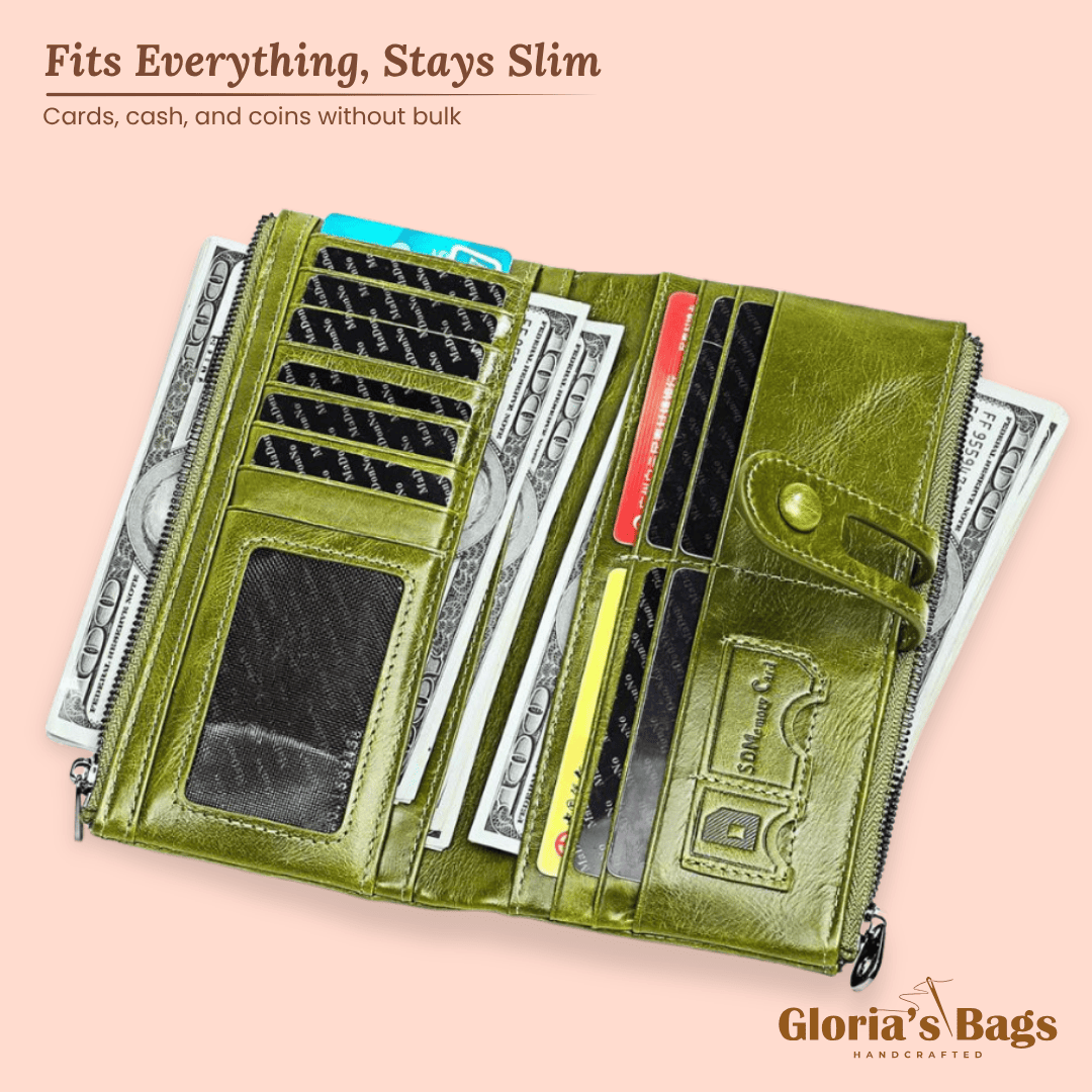Sienna’s Sleek Essential | Wallet Gloria Bags