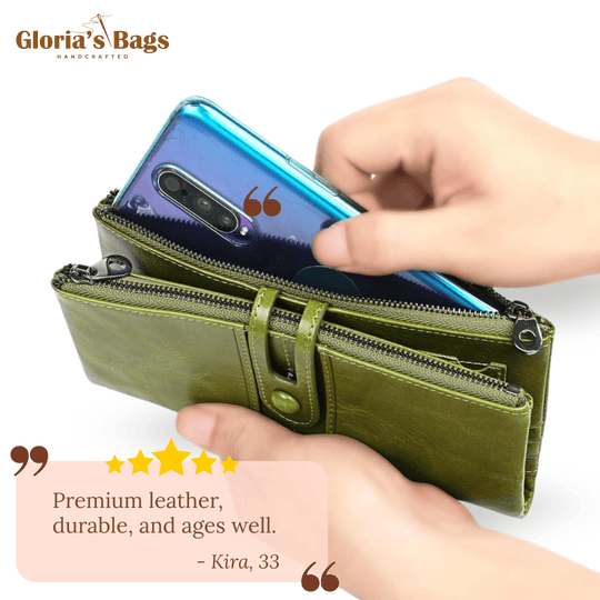 Sienna’s Sleek Essential | Wallet Gloria Bags