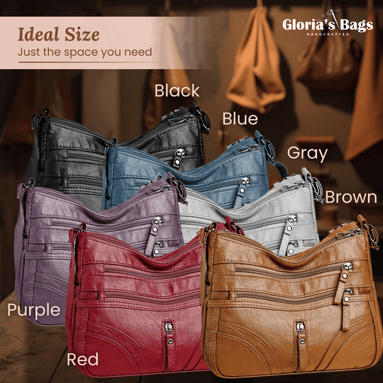 Talia’s Sleek Zip Companion | Crossbody Bag Gloria Bags