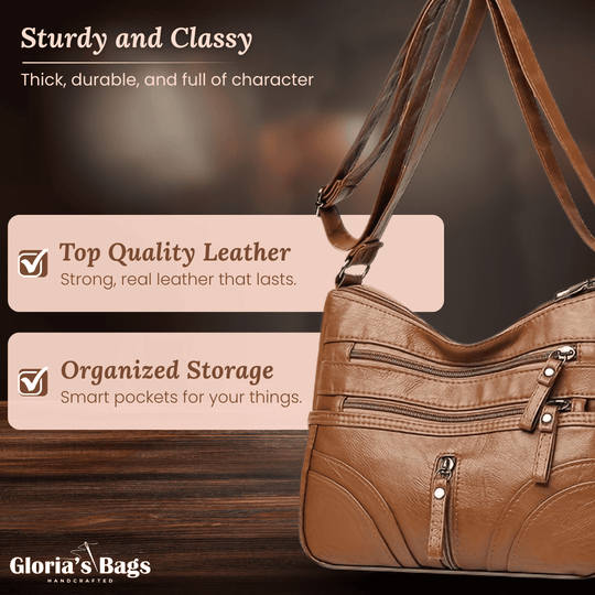 Talia’s Sleek Zip Companion | Crossbody Bag Gloria Bags