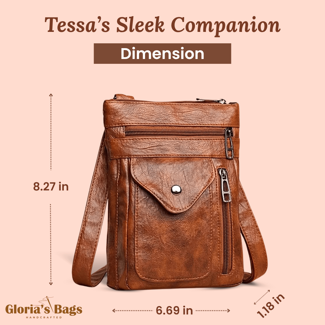 Tessa’s Sleek Companion | Crossbody Bag Gloria Bags