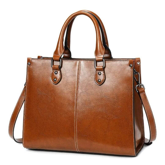 Lena’s Polished Carryall | Handbag Joan's Bags