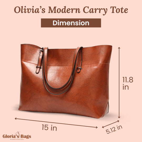 Olivia’s Modern Carry Tote | Shoulder Bag Joan's Bags