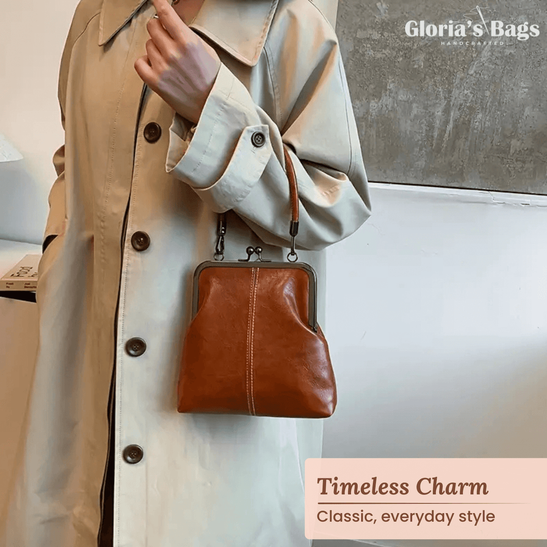 Sophia’s Classic Turn-Clasp Tote | Shoulder Bag Gloria Bags