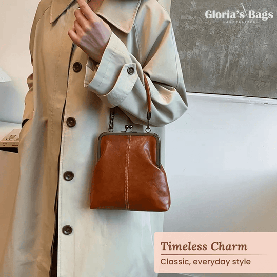 Sophia’s Classic Turn-Clasp Tote | Shoulder Bag Gloria Bags