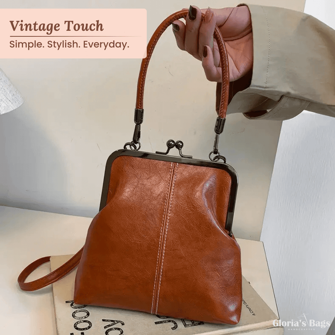 Sophia’s Classic Turn-Clasp Tote | Shoulder Bag Gloria Bags