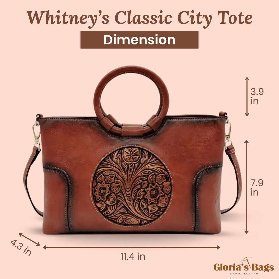 Whitney’s Classic City Tote | Handbag Gloria Bags